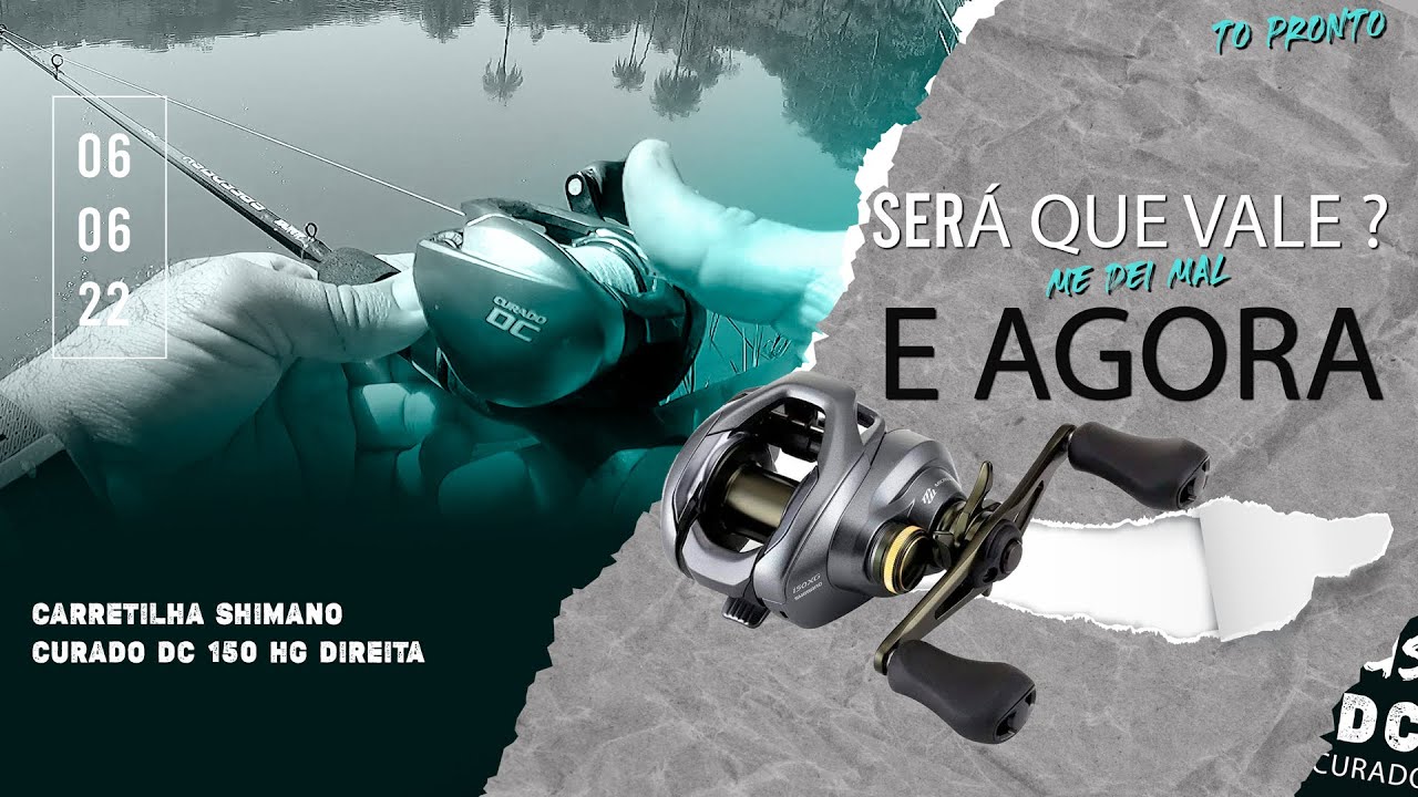 SHIMANO Curado DC 150 -  TEST REAL