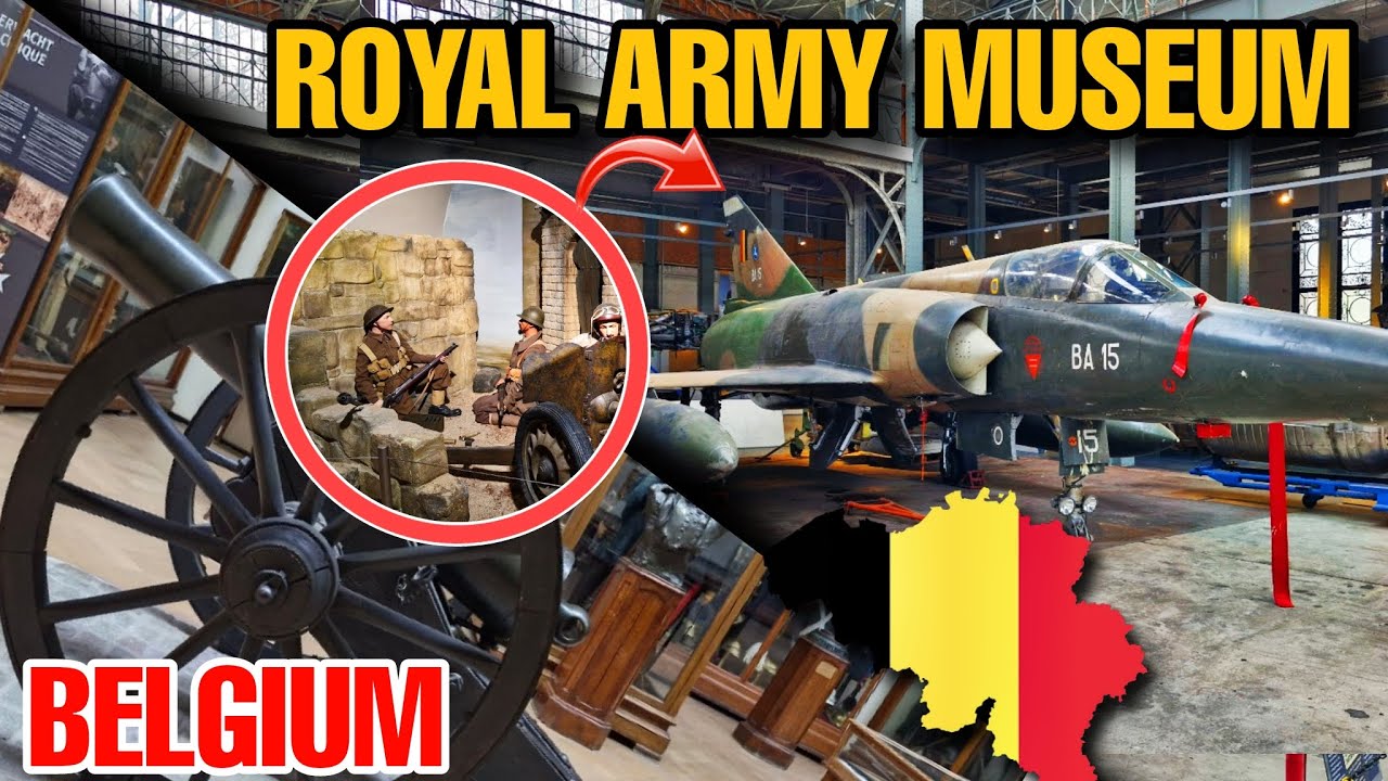 See the Coolest War Machines Ever ! | Royal Army Museum | Belgium #brussels #armor #militaryhistory
