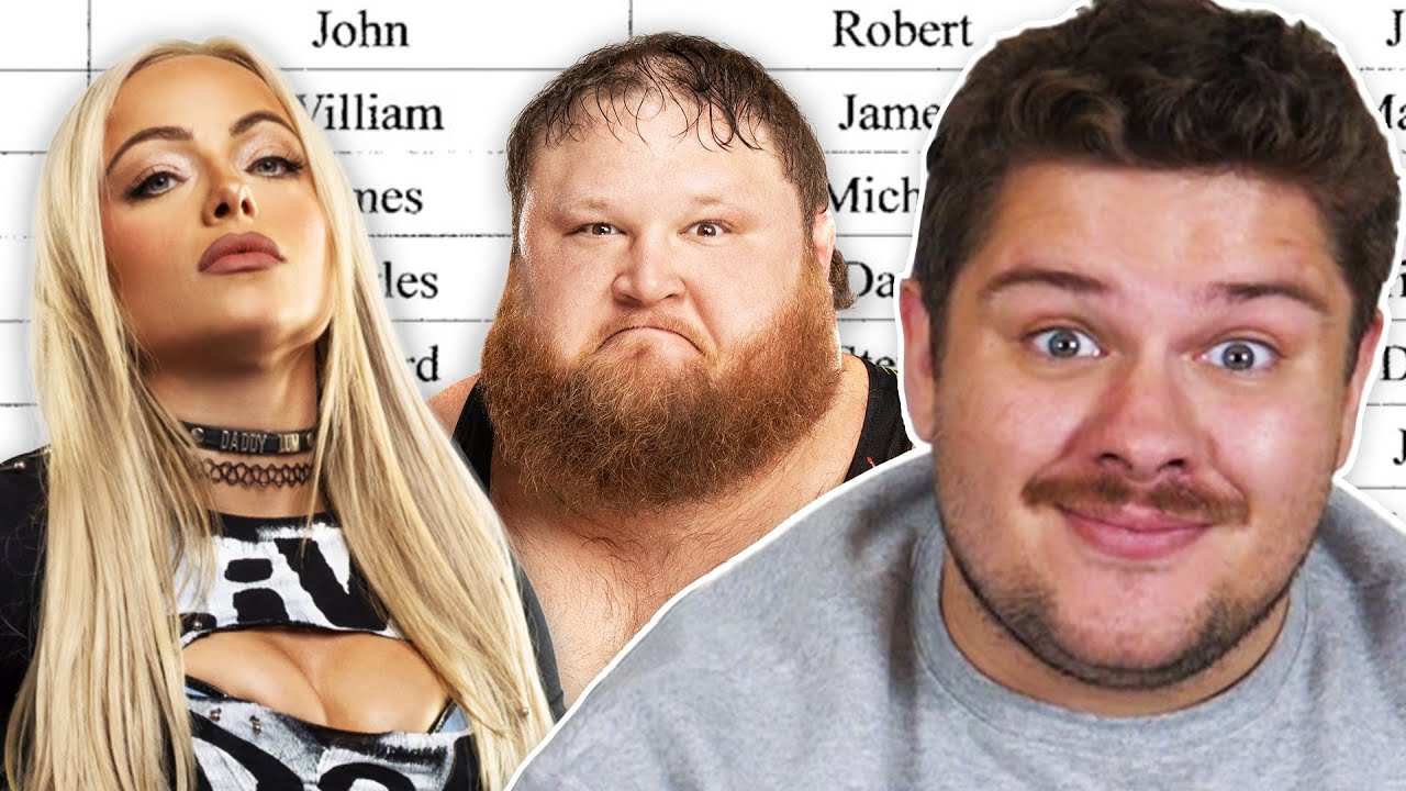 Guess the WWE Superstar by Their REAL NAME!