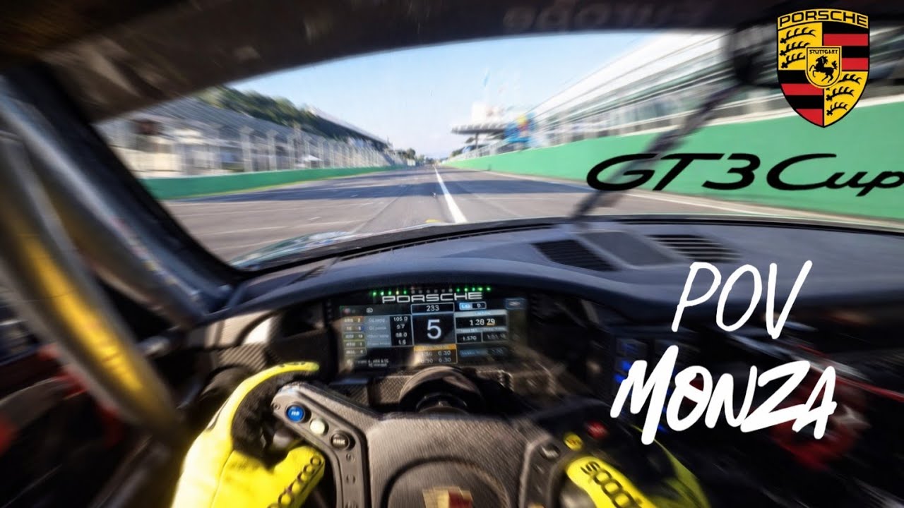EPIC POV LAP MONZA CIRCUIT PORSCHE 992 CUP