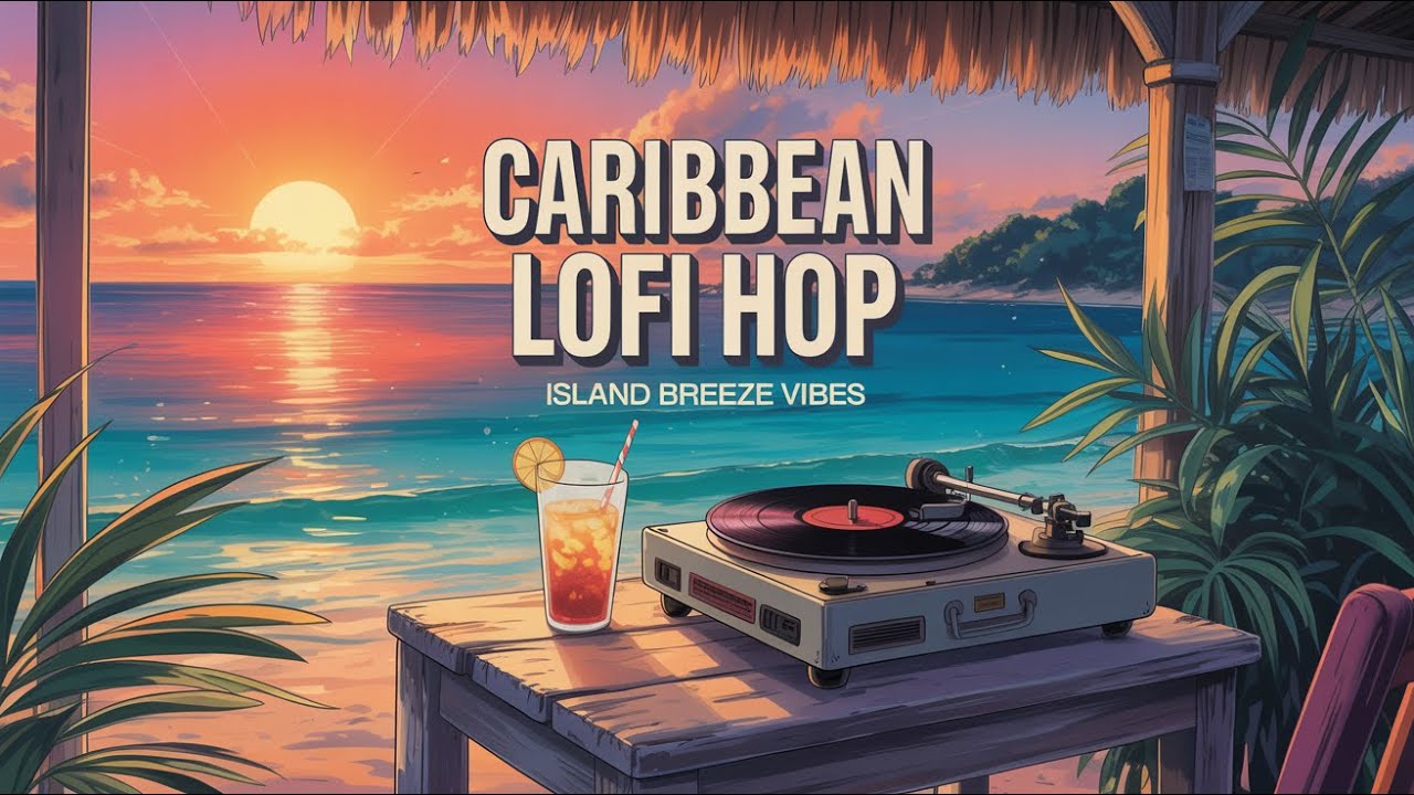 Caribbean Lofi Hip Hop 🌊 Chill Beats for Study & Relax | Dreamy Island Breeze Vibes