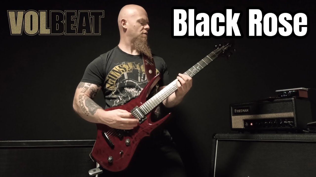 Black Rose 🌹 Volbeat 🎸 Guitar Cover