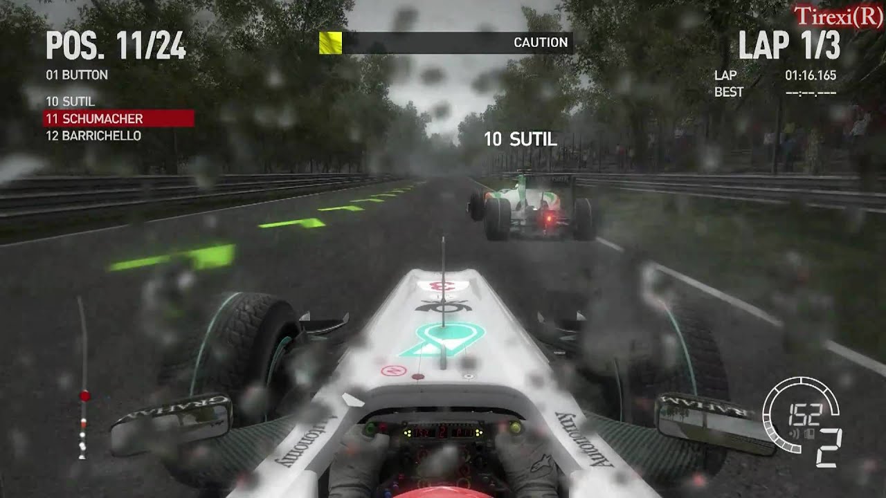 F1 2010 HD gameplay