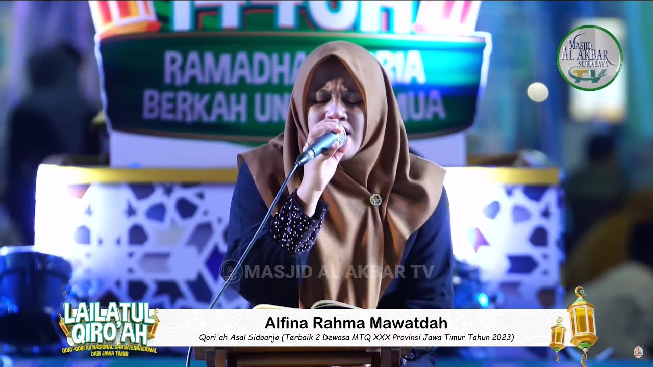 SUARA MERDU Qoriah Alfina Rahma Mawaddah