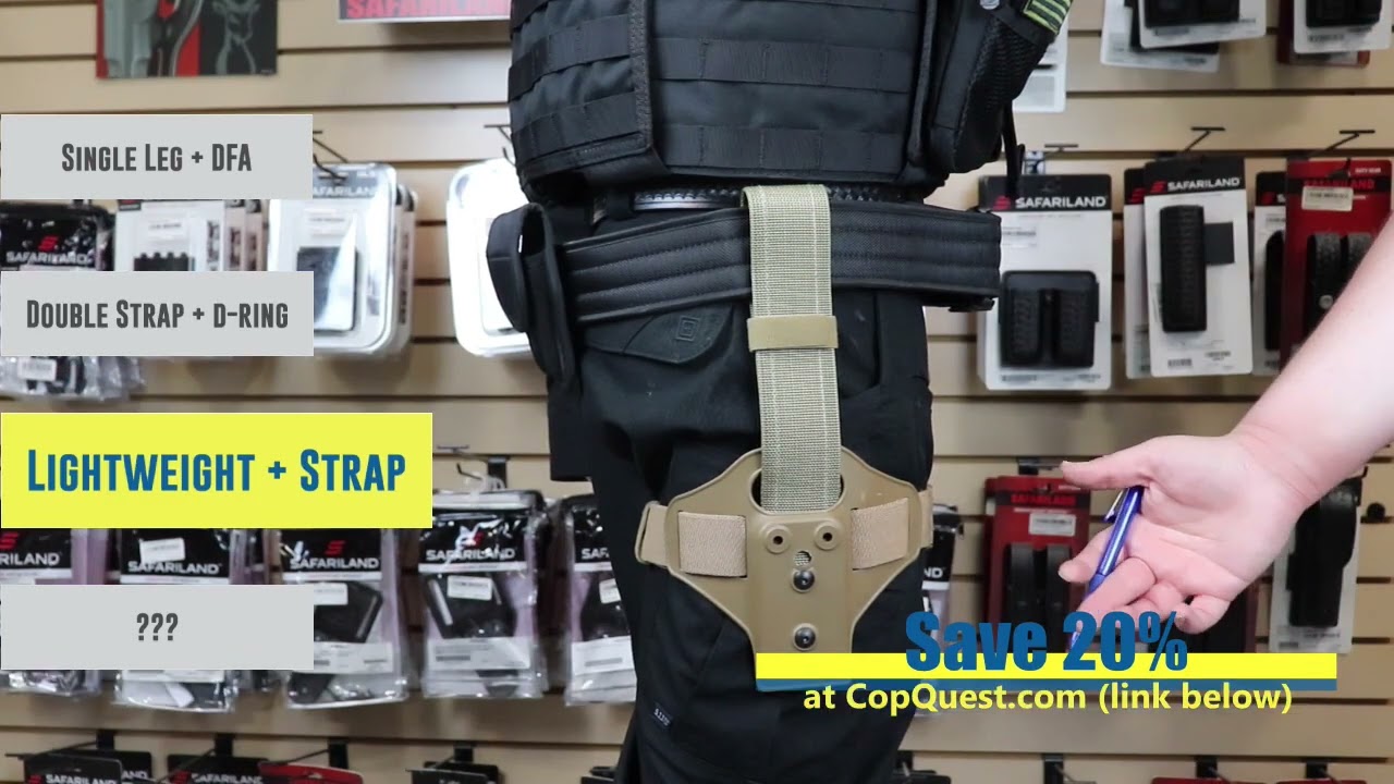 Safariland Tactical Leg Shrouds: Quick and Easy Breakdrown!