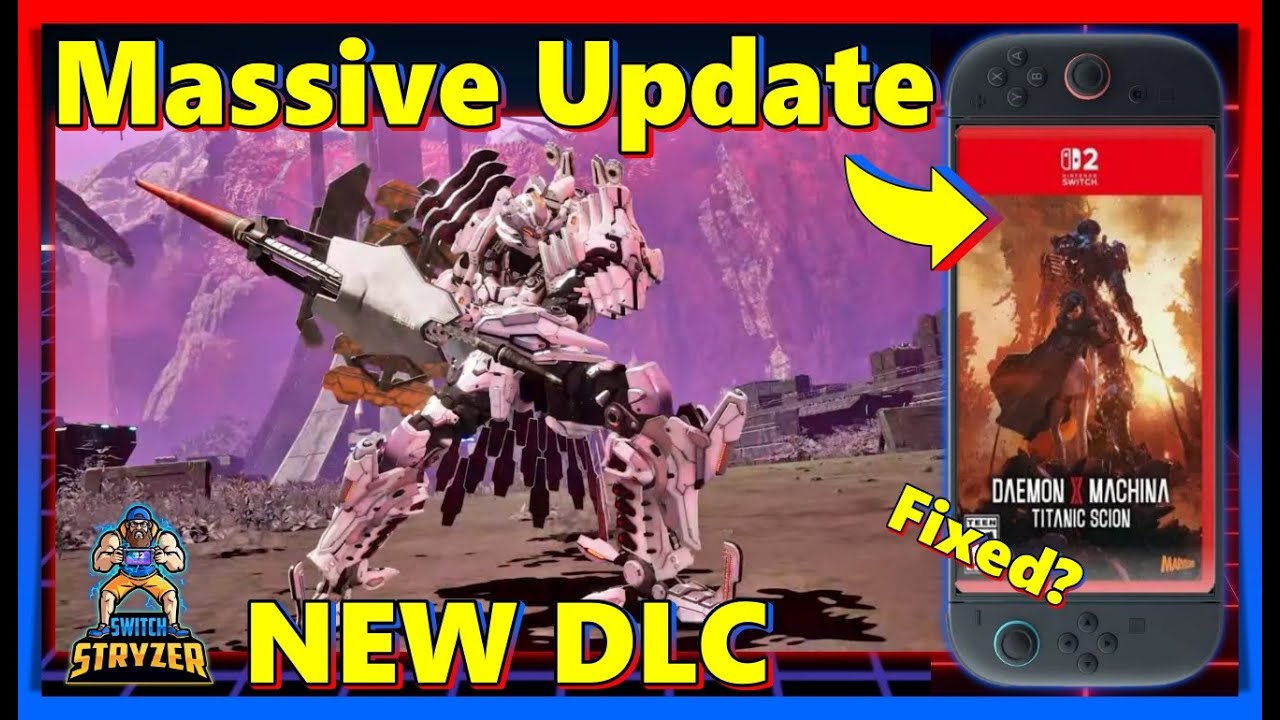 Daemon X Machina Titanic Scion is Finally Fixed on Switch 2? & New Map DLC Out Now!
