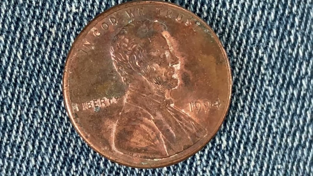 1994 LINCOLN MEMORIAL CENT: COPPER PLATED ZINC PENNY