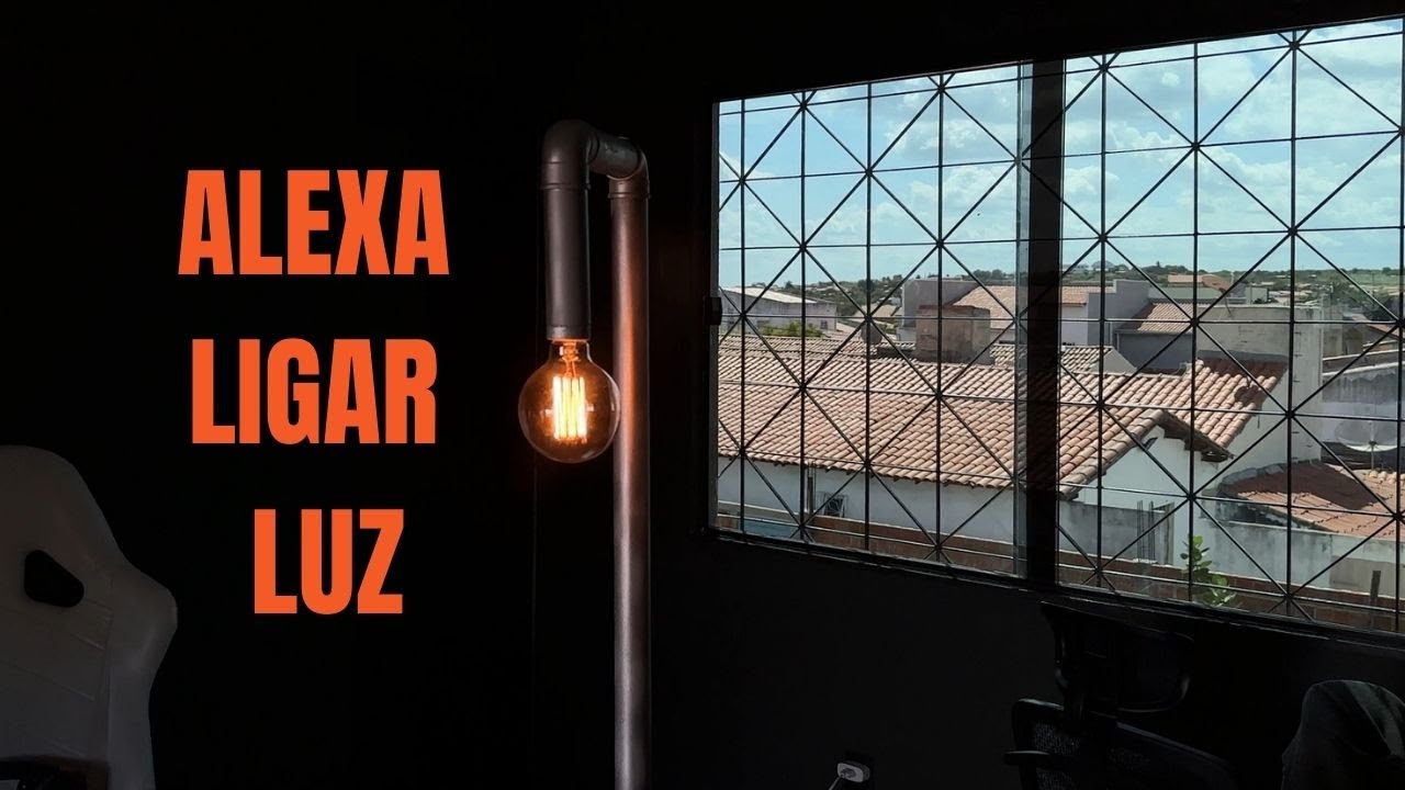 Faça uma Luminaria Industrial controlada pela Alexa com canos PVC 