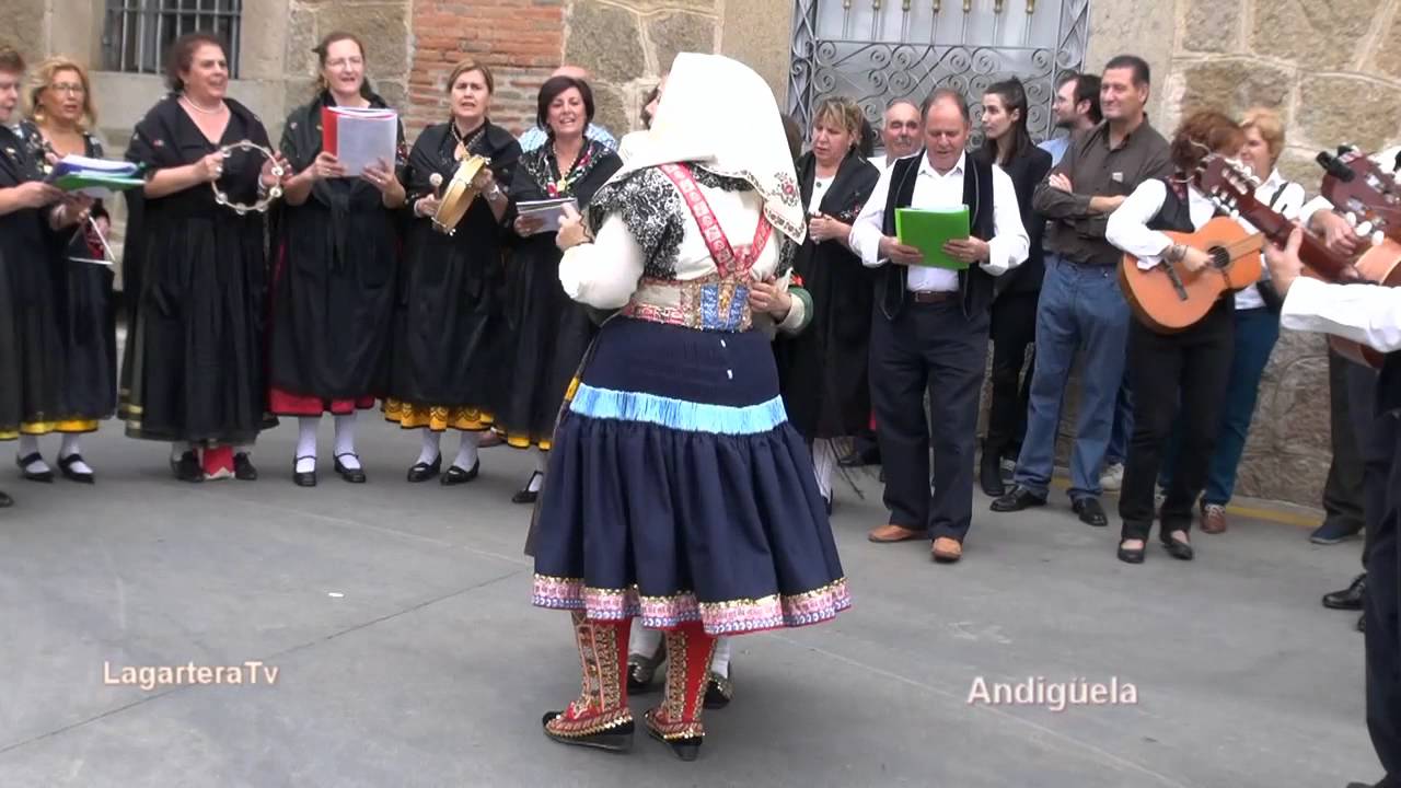 Andiguela Baile de la Andiguela - Lagartera Fiesta Traje Trapillo