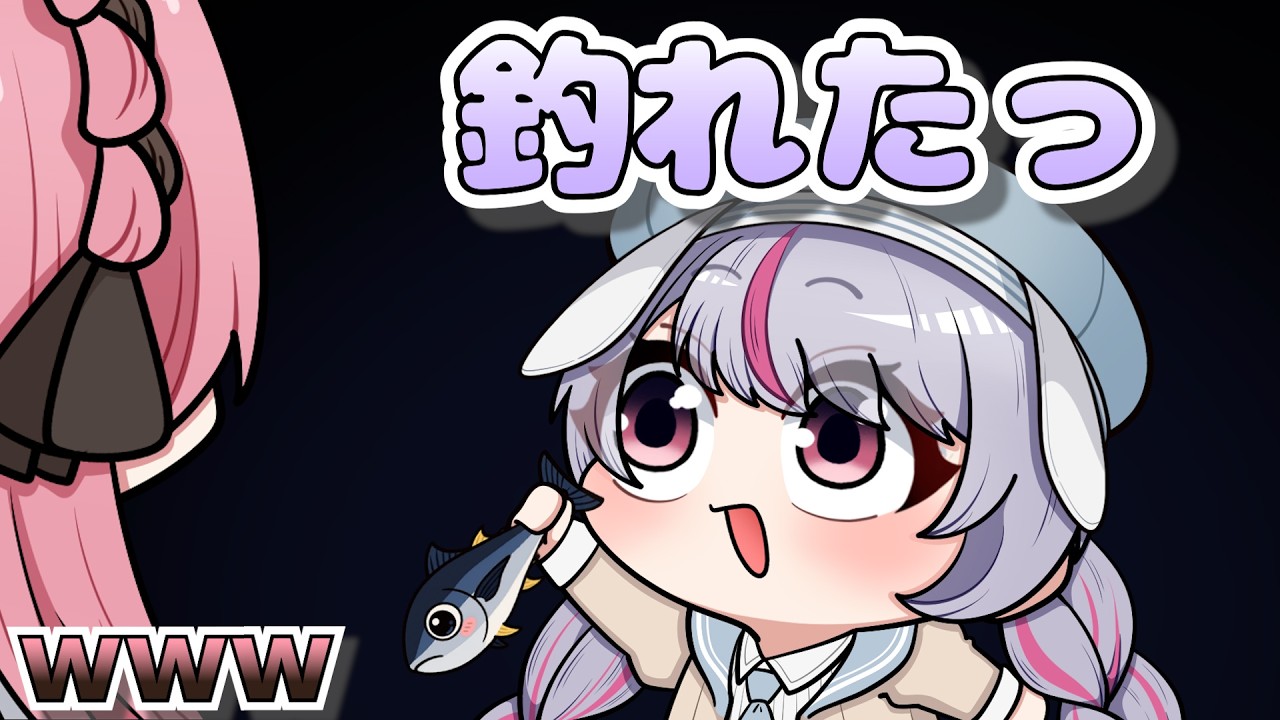 【 手描き 】釣りを楽しむみみたやが可愛すぎて爆笑するひなーの【橘ひなのさん/兎咲ミミさん/神成きゅぴさん/小柳ロウさん】【 GTAV 】【MADTOWN】