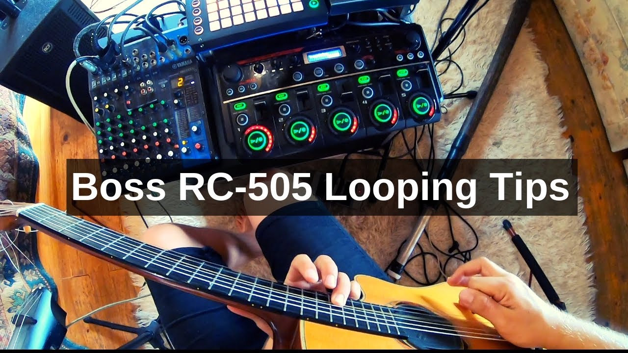 Boss RC-505 Live Looping Tips and Tricks - My Rig run down