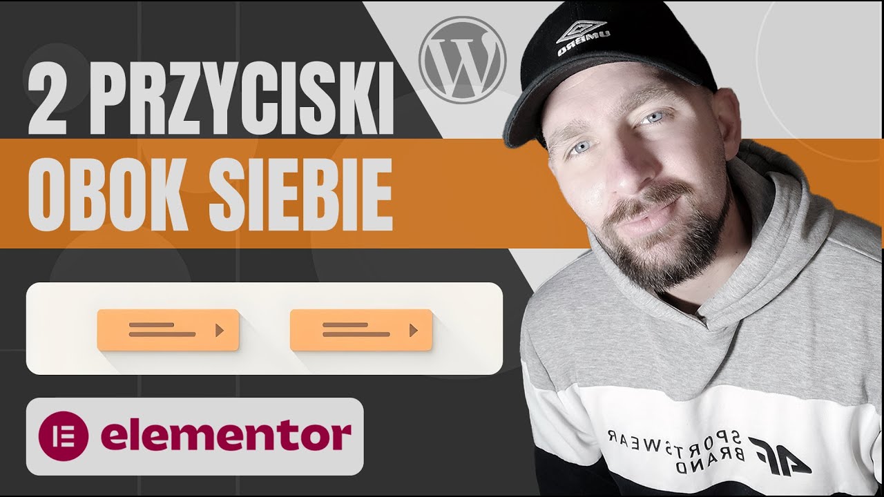 Jak ustawić przyciski w jednej linii w Elementorze?