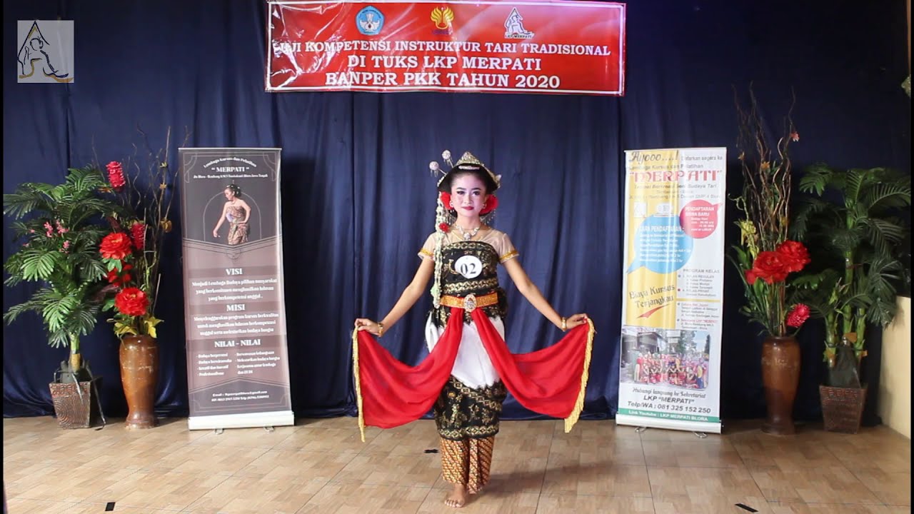 TARI GAMBYONG PAREANOM PKJT || Uji Kompetensi PKK Bidang Kursus Instruktur Tari 2020
