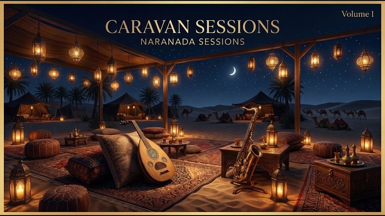 Deep Arabic Jazz Caravan Sessions 🌙🎷: Pure Desert Vibes for Late Night Chill & Focus