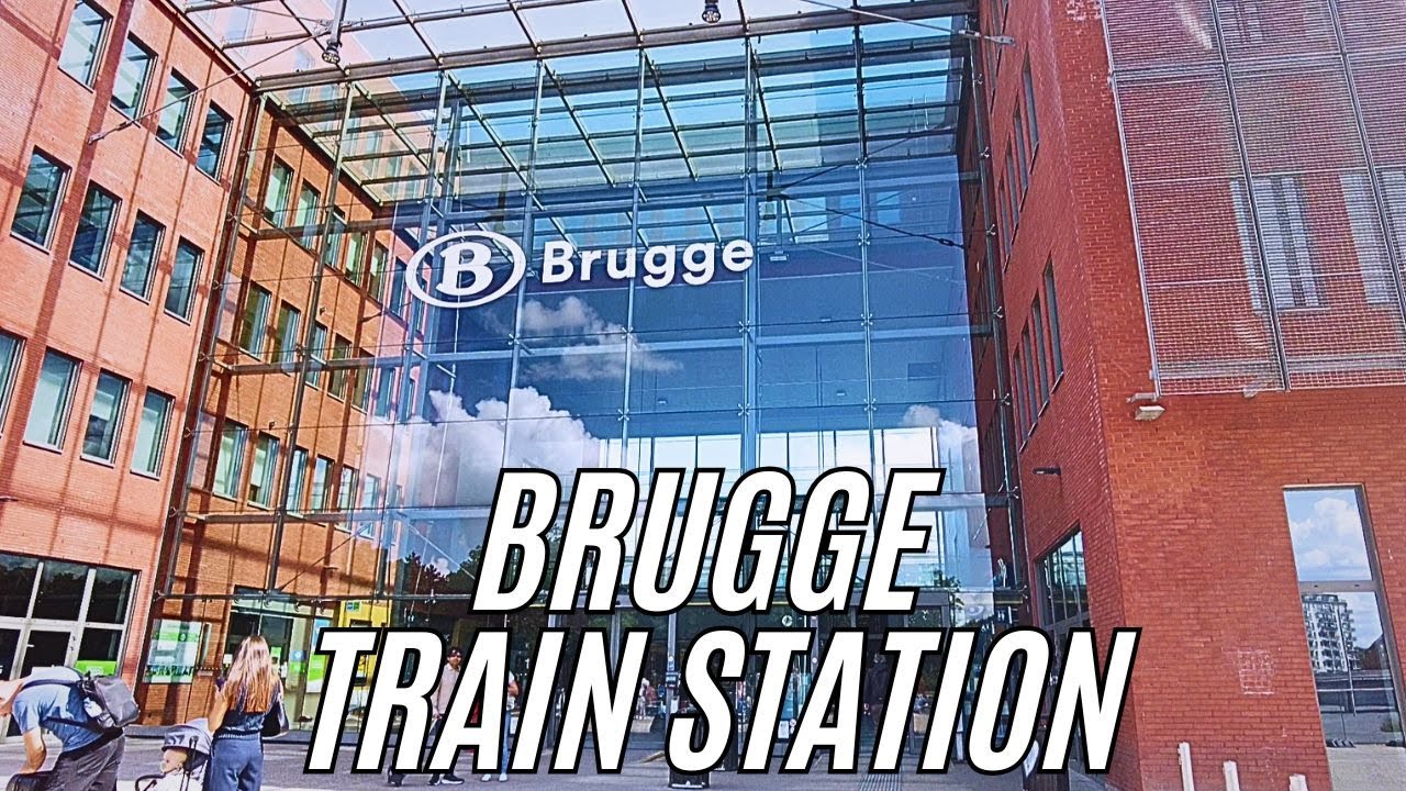 A Peaceful Walking tour in a Beautiful Bruges Station to Bruges City ||  Belgium’s Fairytale Town.