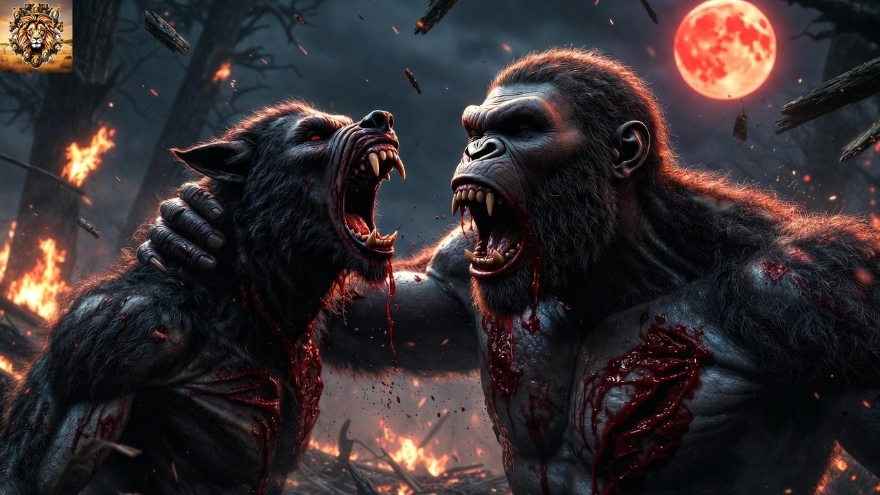 King Kong vs Giant Werewolf | Epic Forest Monster Battle | Full Movie 2026#subscribe #video
