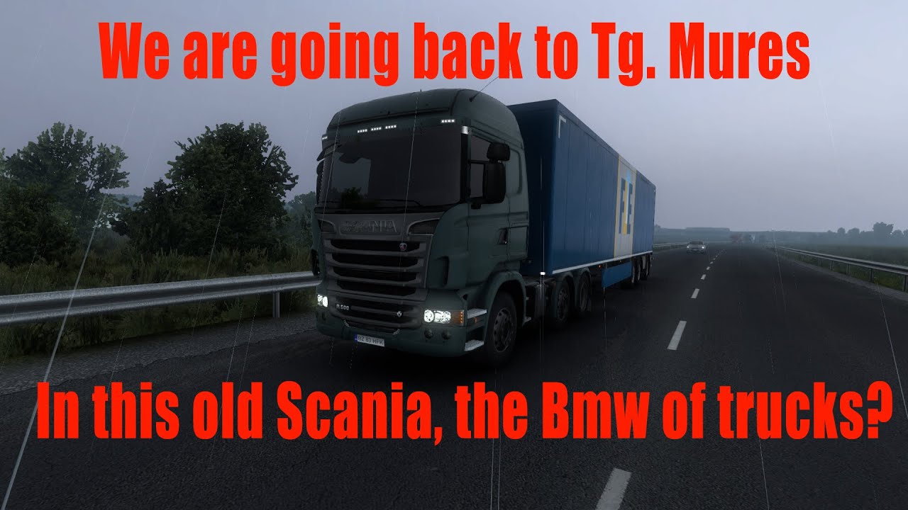Starting my carrer as a virtual truck driver episode 3 Cluj Napoca - Tg. Mures