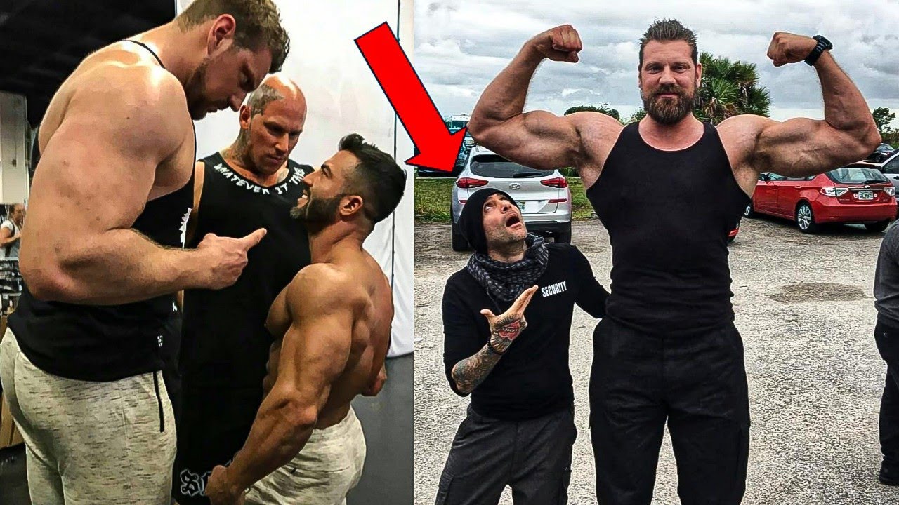 When World's Tallest Giant Walks in Public - Oliver Richter |Gym Devoted