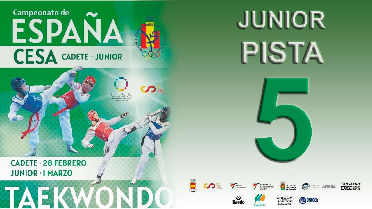 Pista 5 - Junior - Campeonato de España CESA 2026