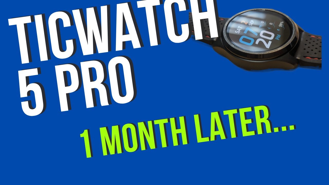 Ticwatch Pro 5 - 1 Month Review - DONT BUY TILL YOU WATCH THIS!