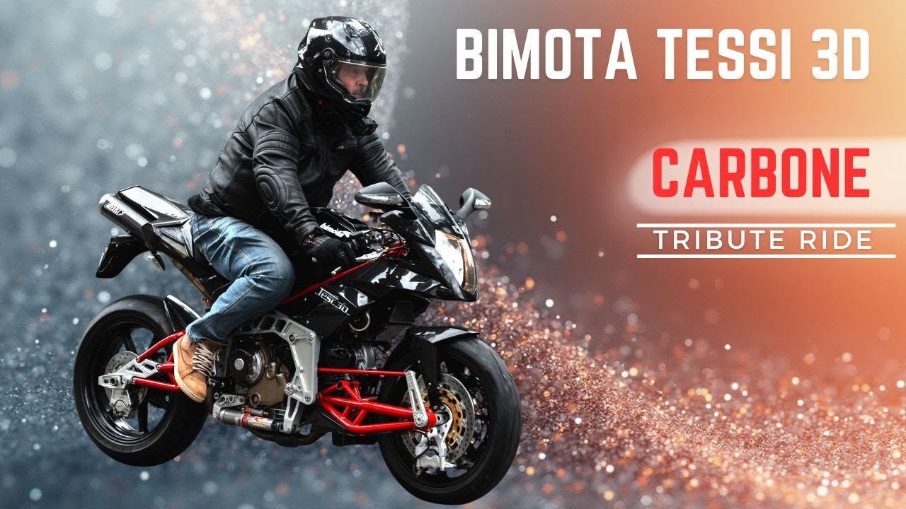 Редкие мотоциклы: Bimota Tesi 3D Carbone... Трибьют-поездка.