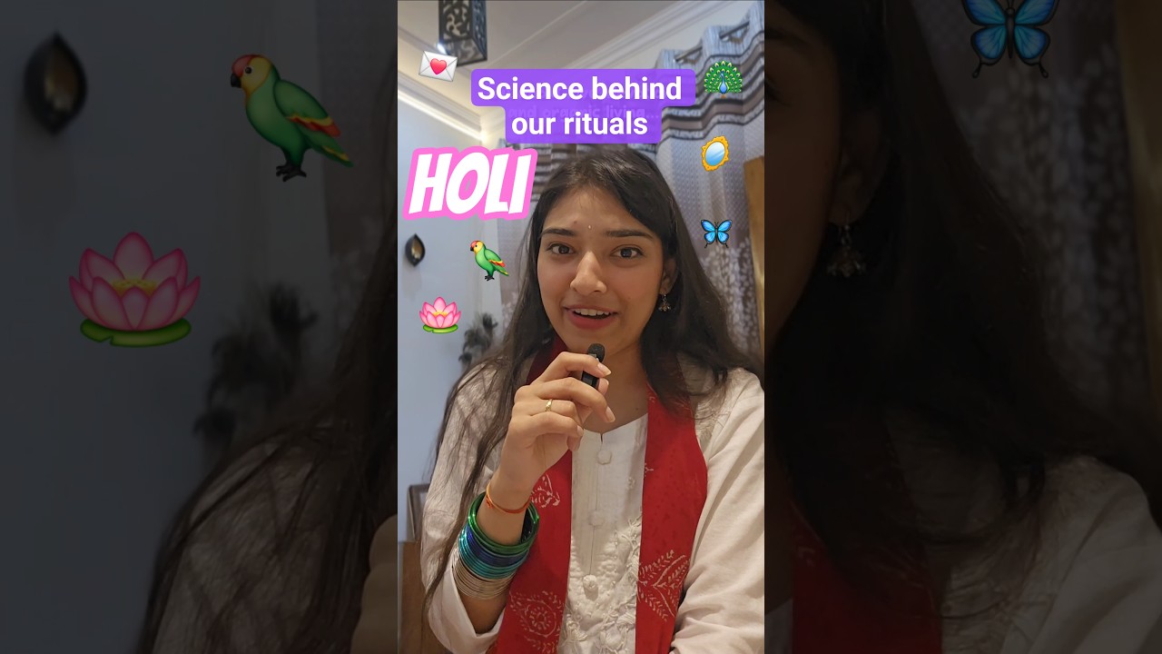 Holi rituals aren&rsquo;t just traditions &mdash; they&rsquo;re powerful science in disguise. | Organic Holi