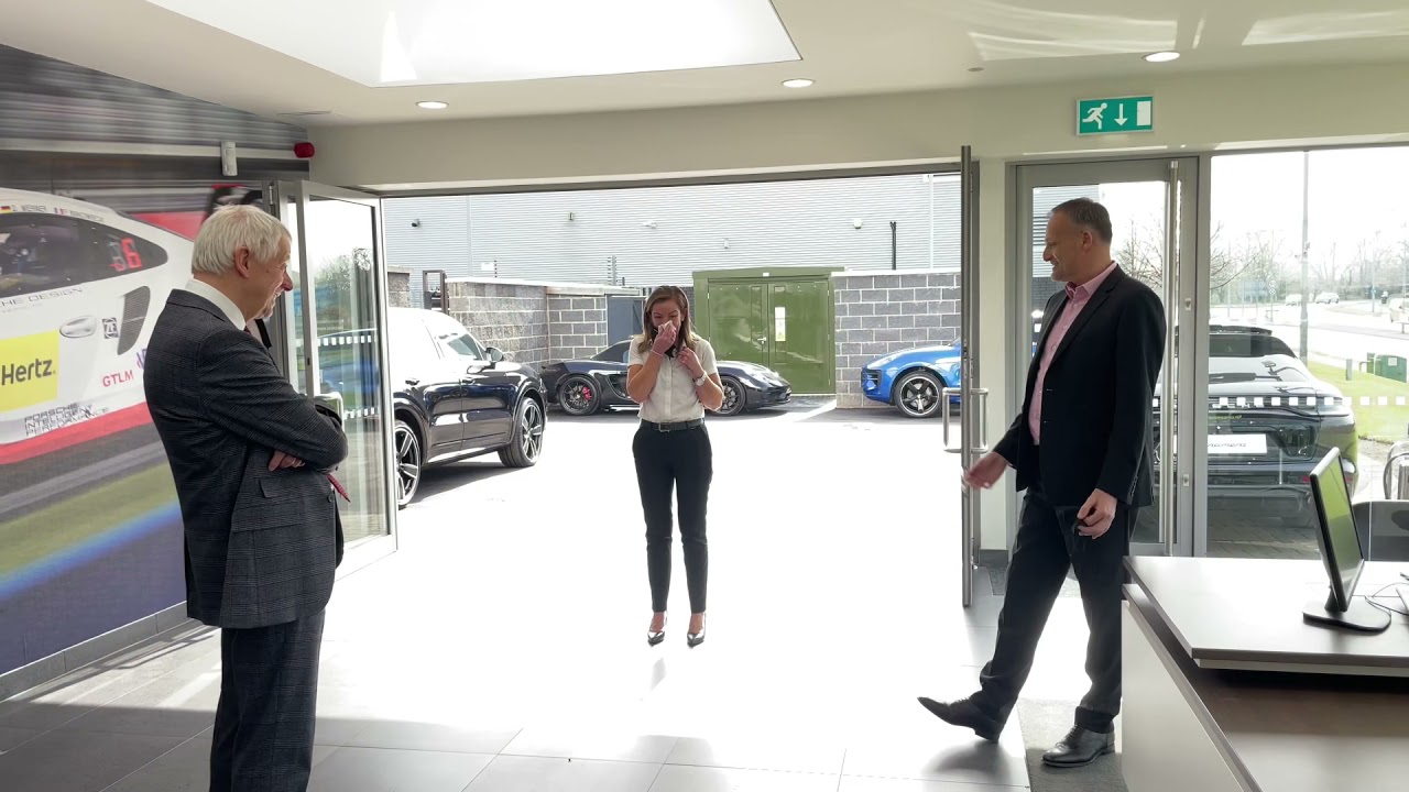 Surprise Retirement send off at Porsche Centre Chester!