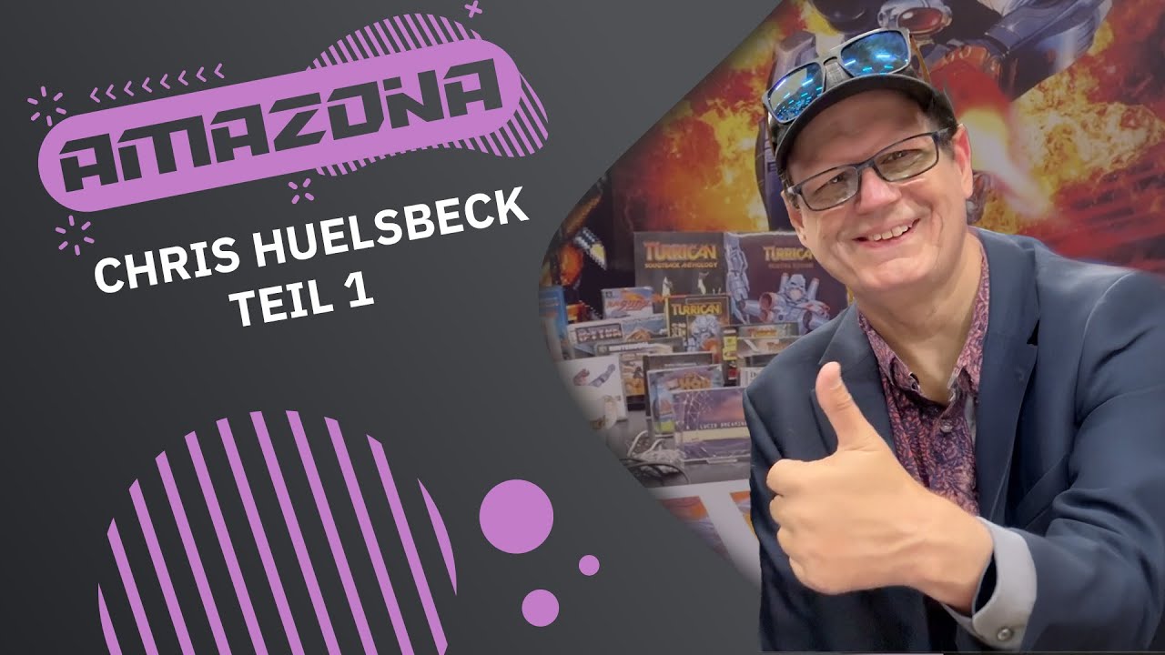 Chris Hülsbeck Interview, Teil 1 #amazona #gaming #gamemusic