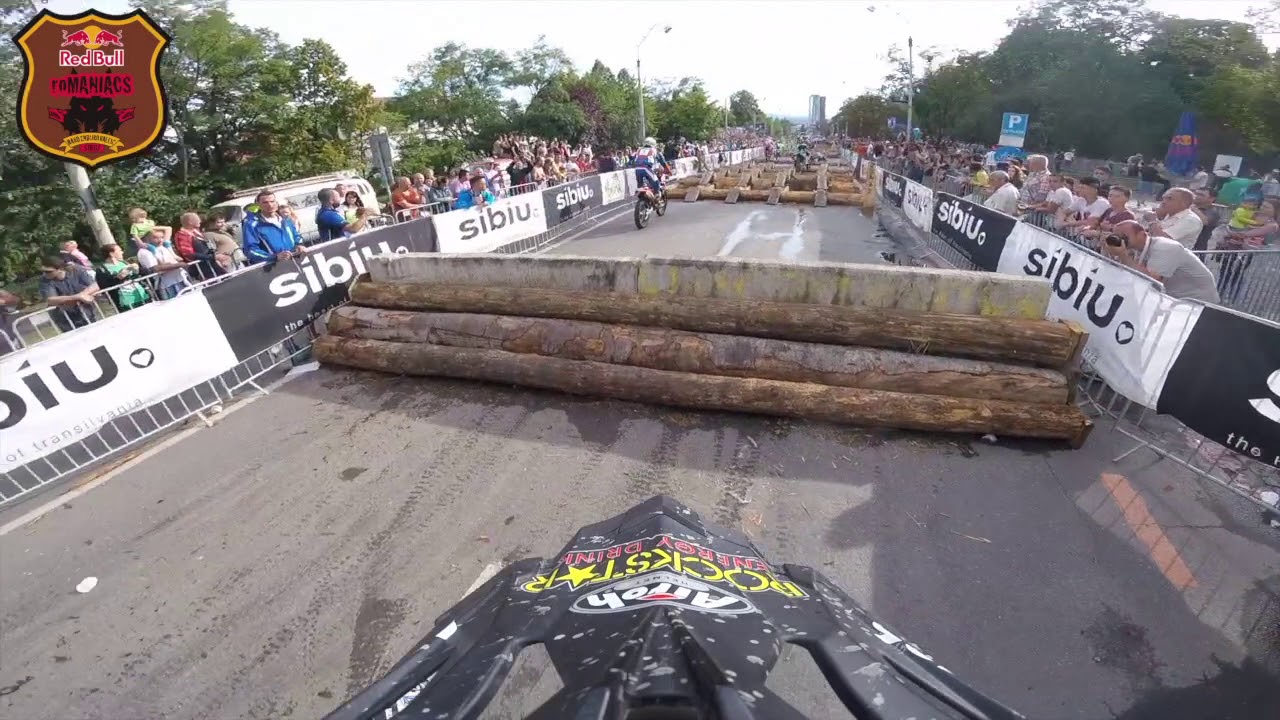 Red Bull Romaniacs 2017 : Onboard Billy Bolt Prolog