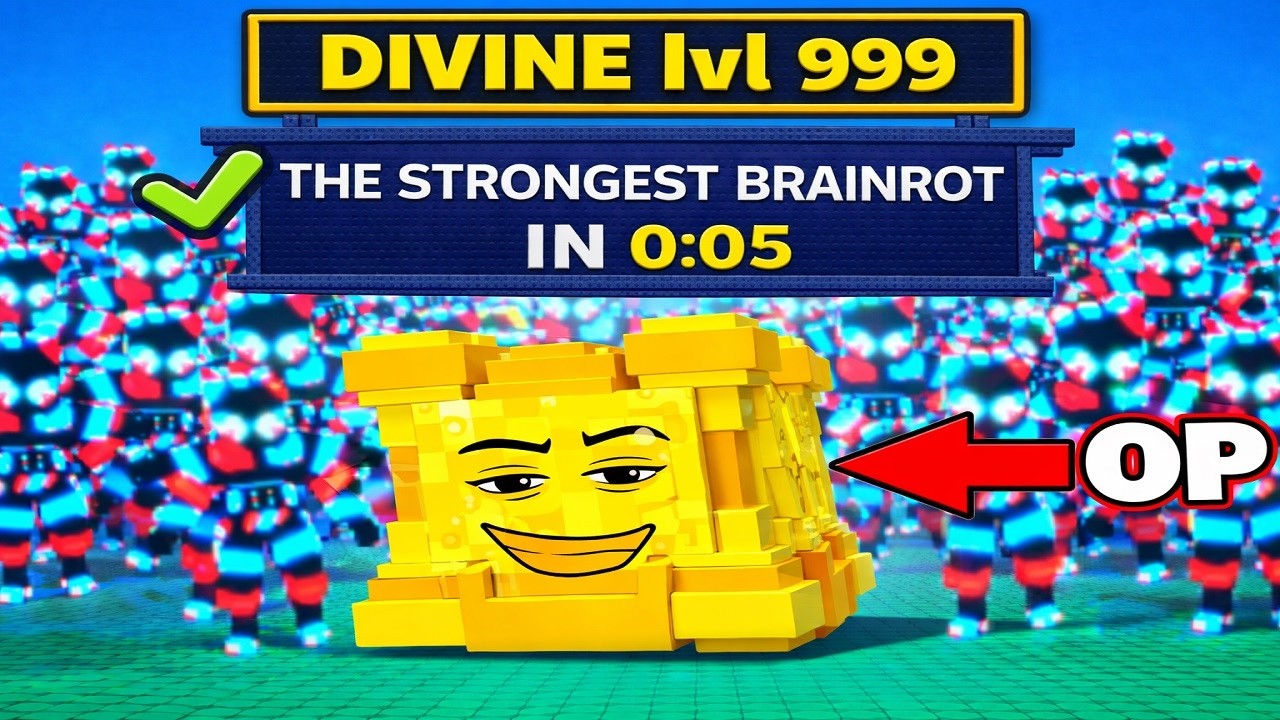 This DIVINE Brainrot Better Than INFINITY Broke Escape Tsunami For Brainrot Roblox Funny Moments!