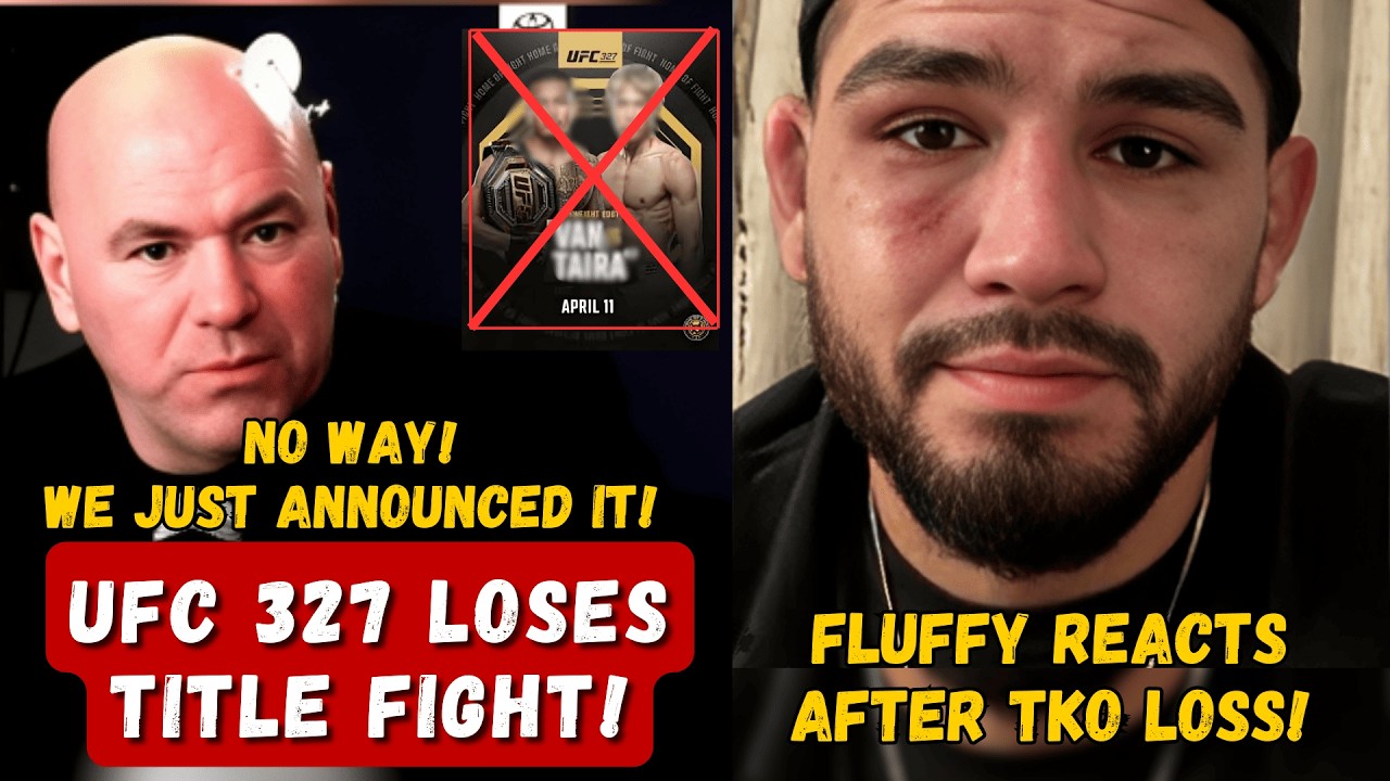 UFC 327 Title Fight Scrapped; Strickland Draws Line on Khamzat, Fluffy Breaks Silence After Houston!