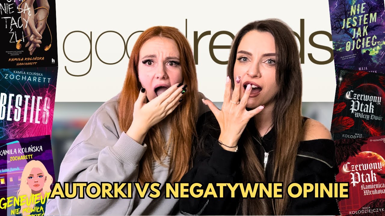 REAGUJEMY NA NEGATYWNE RECENZJE NASZYCH KSIĄŻEK (Z MAJĄ KOŁODZIEJCZYK)
