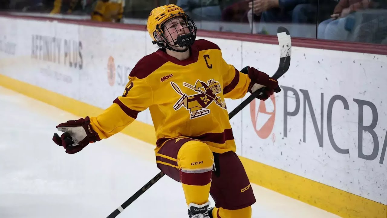 Highlights: Murphy Ties Program Goals Record As #3 Gopher Women's Hockey Tops #15 St. Cloud State