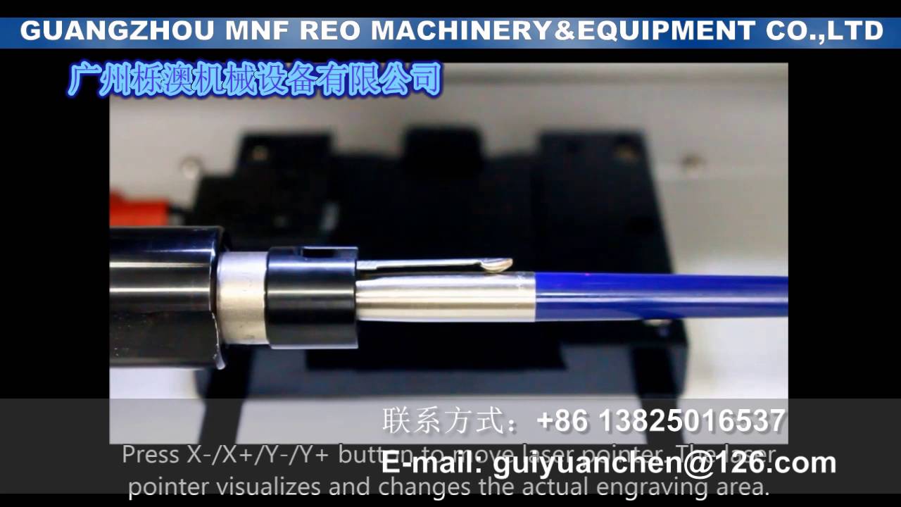 How to Engrave on Pen Magic 70 Magic CNC Metal Cutting&Engraving Machine