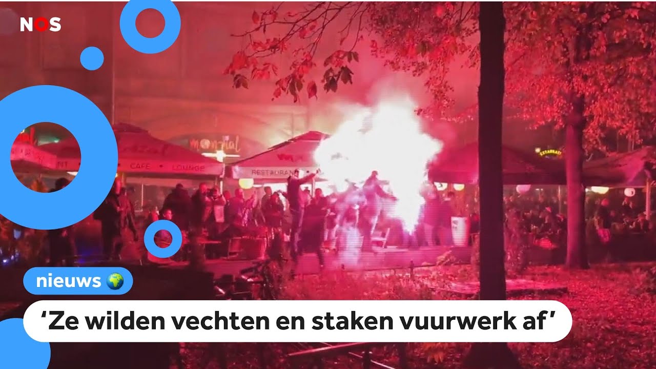 Tientallen Feyenoord-fans opgepakt in Berlijn