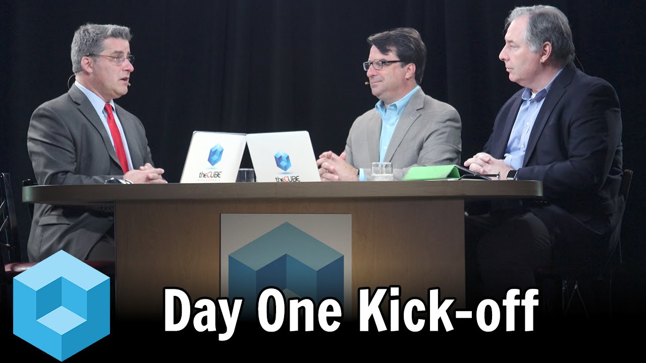 Day One Kickoff | Big Data Silicon Valley 2016