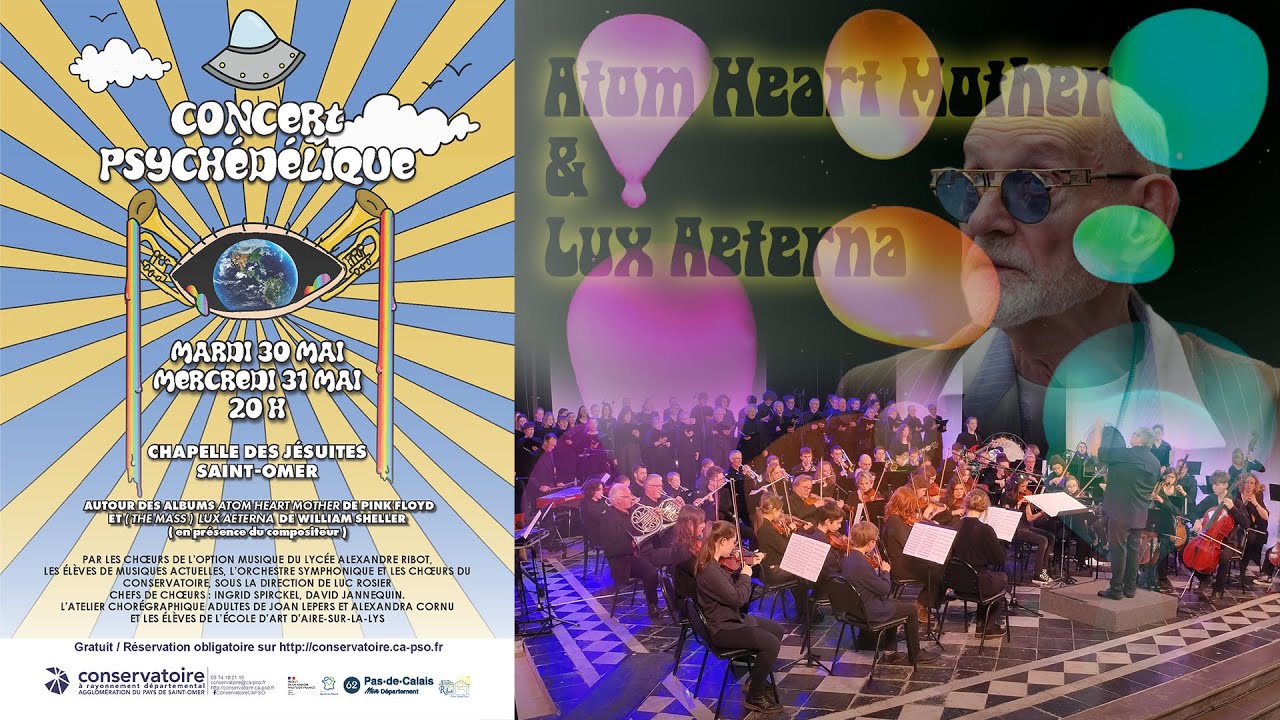 Concert Psychédélique : Atom Heart Mother et Lux Aeterna