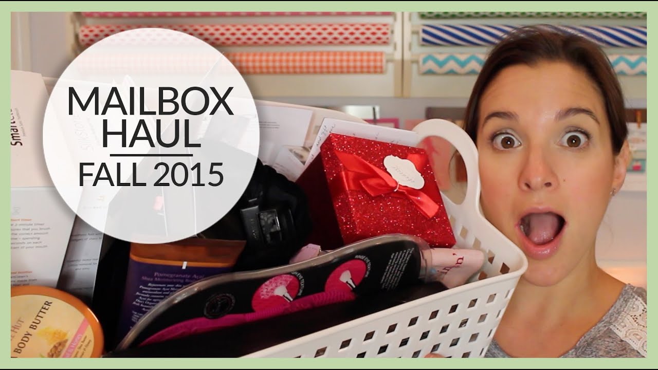 Mailbox Haul | Fall 2015