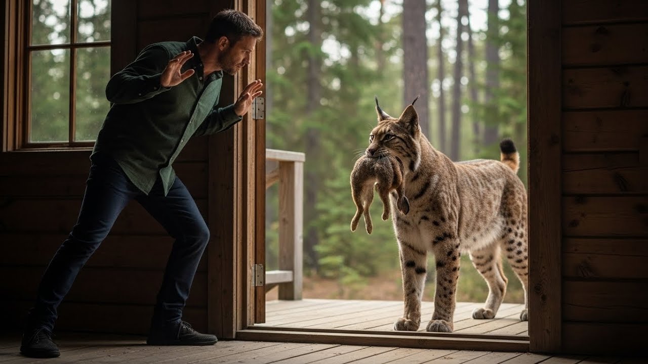 Lynx Brought Her Dying Cub to a Man — What Happened Next Shocked Everyone