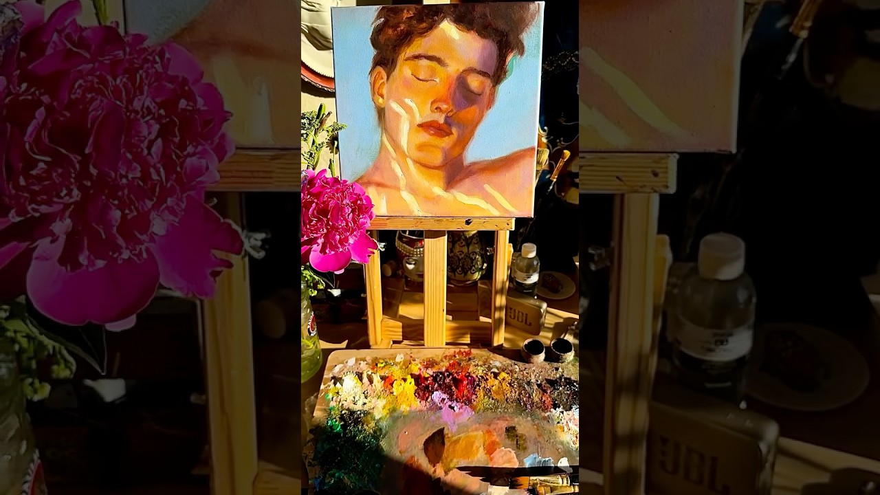 «НЕБО ВНУТРИ». Палитра и искусство. ⚜️ "HEAVEN INSIDE. Palette and art.  