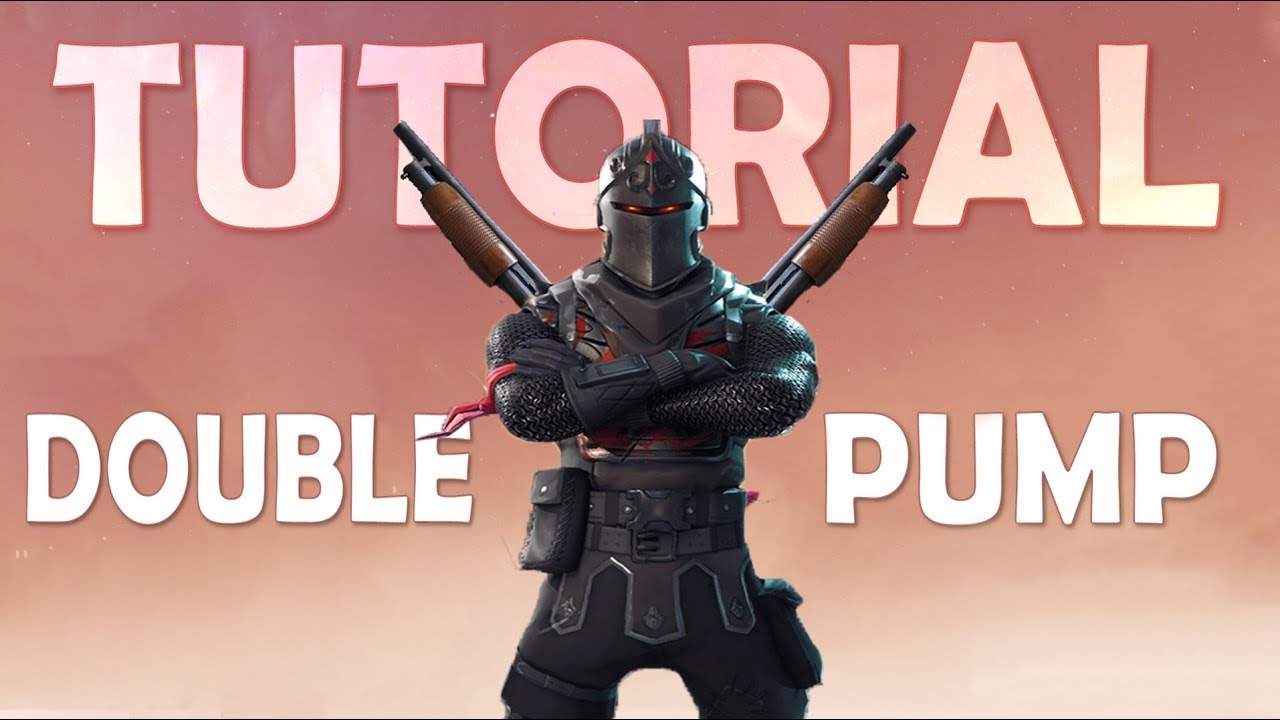 DAEQUAN'S DOUBLE PUMP TUTORIAL w/ Demonstration Clips! - (Fortnite Battle Royale)