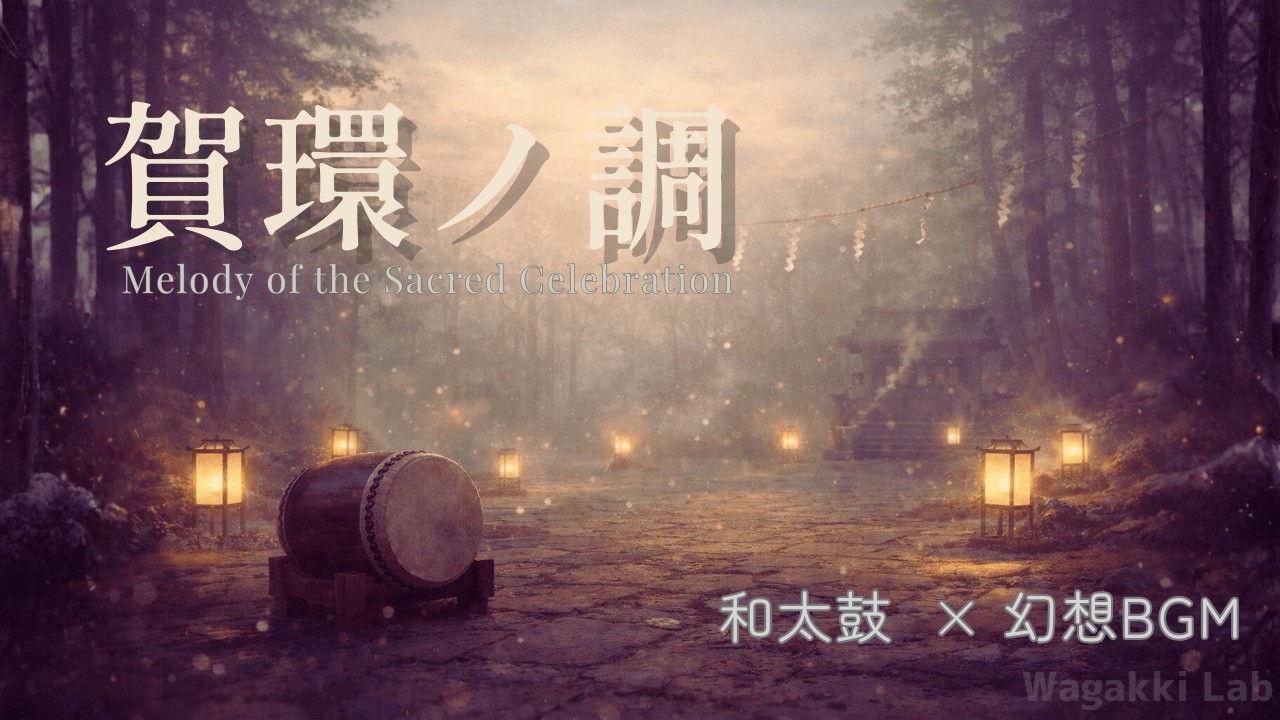 【和楽器×幻想】人と自然が輪になる祝いの音｜賀環ノ調 – Melody of the Sacred Celebration