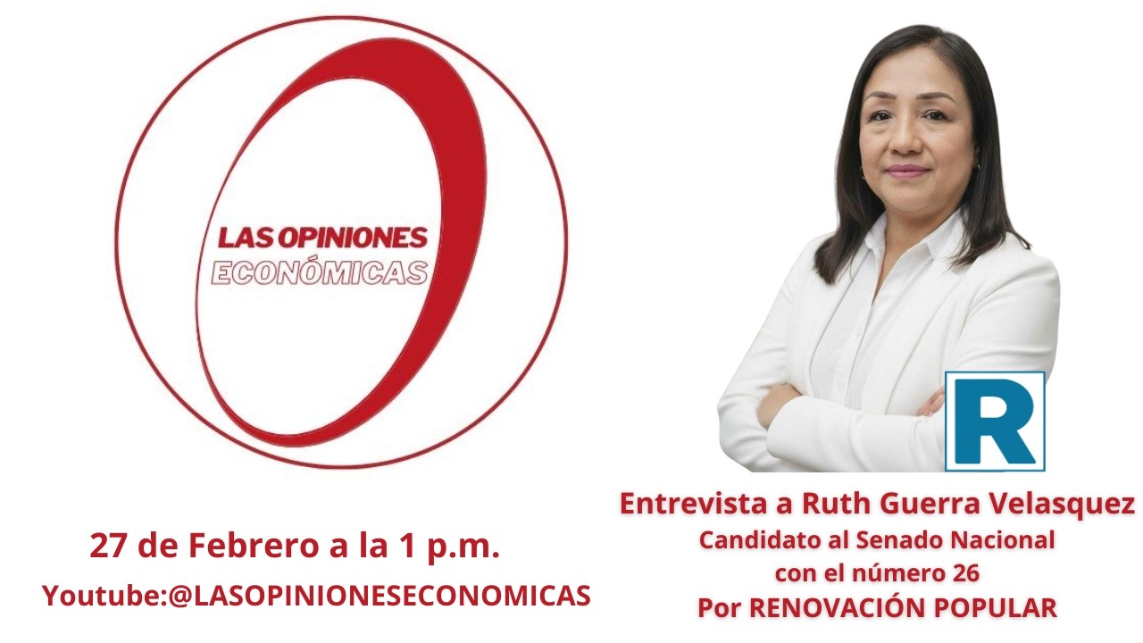 Entrevista a Ruth Guerra Candidata al Senado Nacional con el número 26