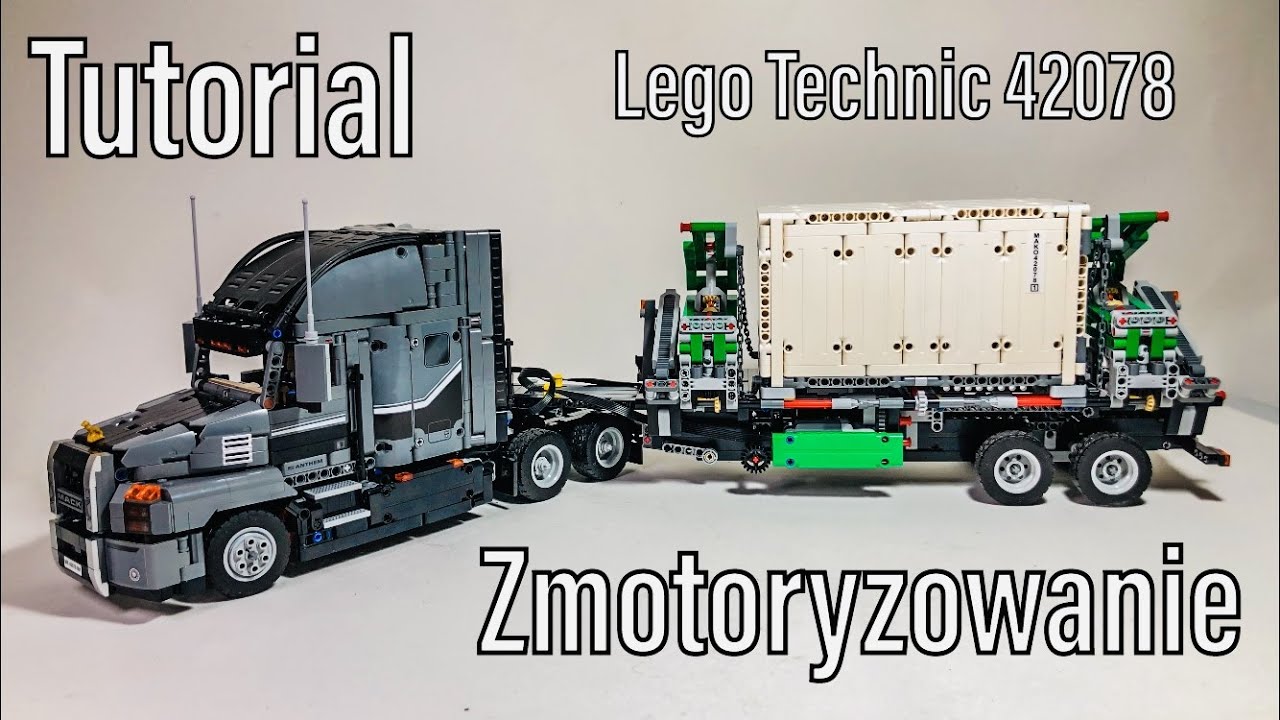 Zmotoryzowanie 42078 Mack Anthem / RC MOD / tutorial