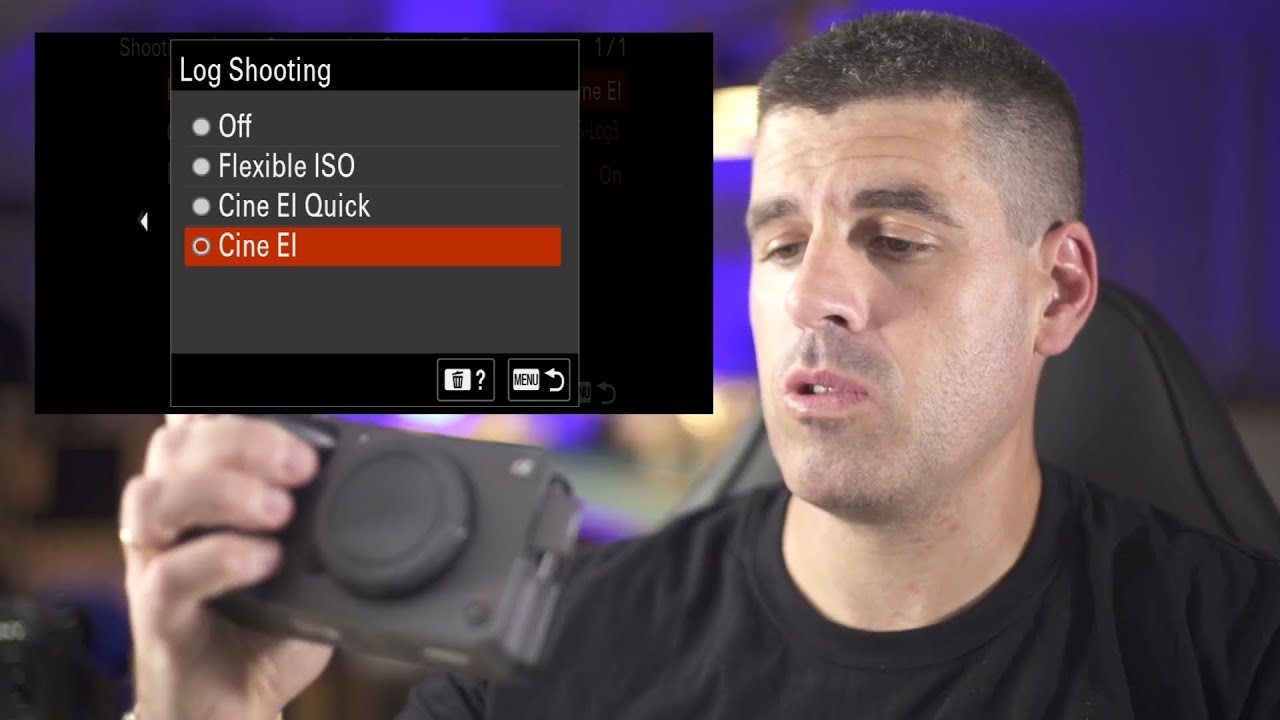 SONY FX30 Menu walkthrough (V1.00)