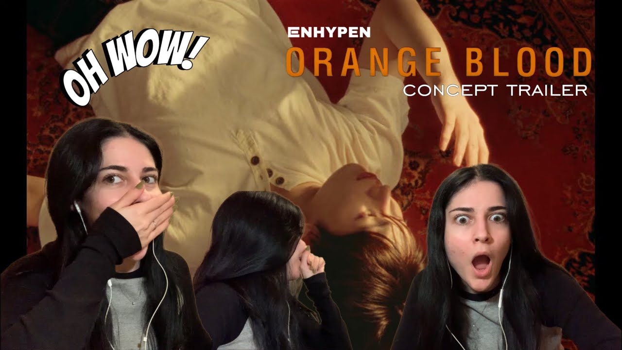 ACTOR SUNOO WHEN? || ENHYPEN (엔하이픈) 'ORANGE BLOOD' Concept Trailer REACTION