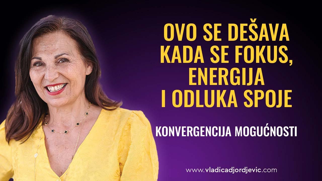 Ovo se de&scaron;ava kada se fokus, energija i odluka spoje / Vladica Djordjevic