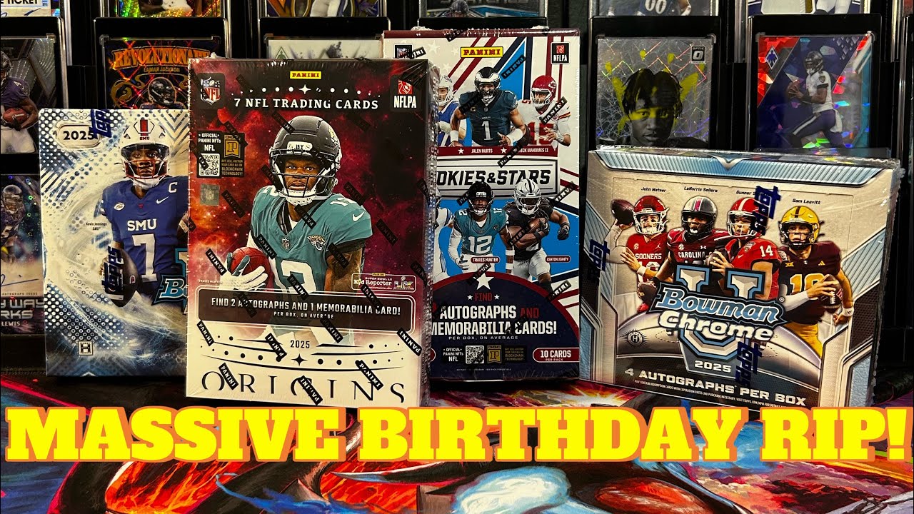 Огромный прощальный подарок на день рождения! 4 коробки с хобби!