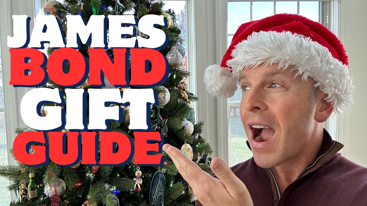 The 2025 James Bond Gift Guide Extravaganza! All Of Your Holiday Needs for the Bond Fan!