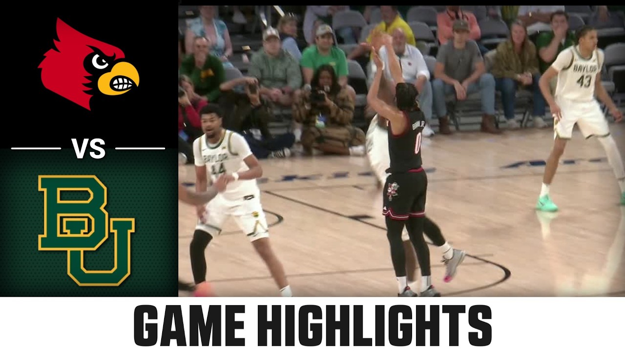 Baylor vs. Louisville&nbsp;Game Highlights | 2025-26 ACC Men's Basketball